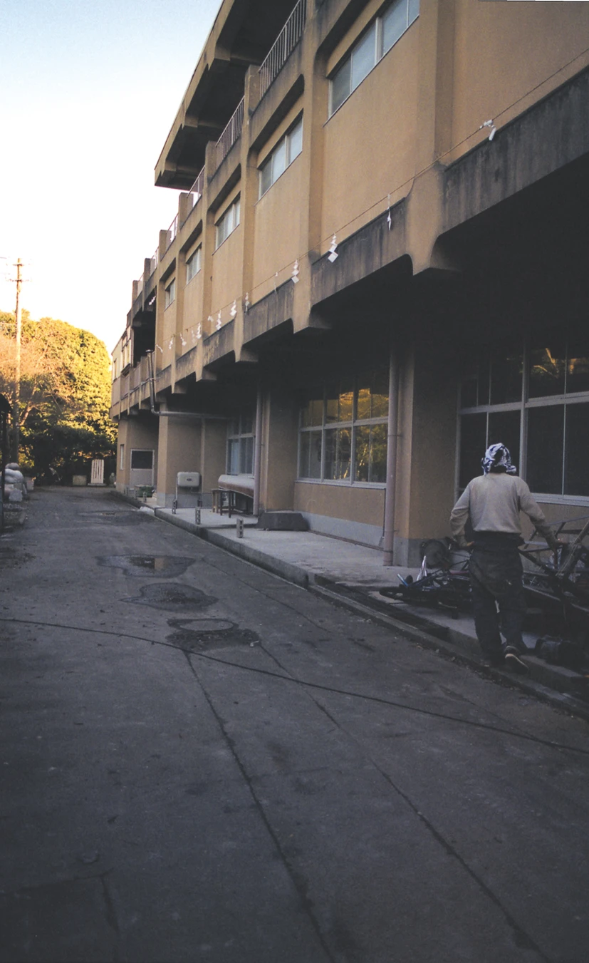 Long view of KAMI stretched along the exterior of the building